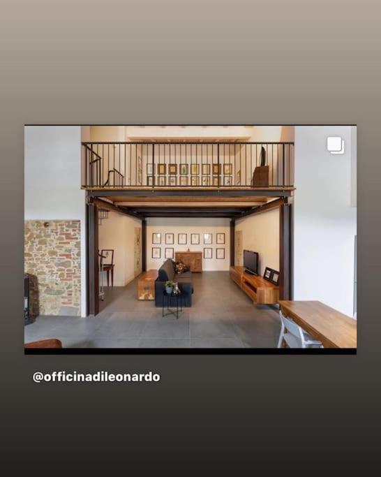Loft Officina Di Leonardo Nel Centro Di Vinci Appartement Buitenkant foto